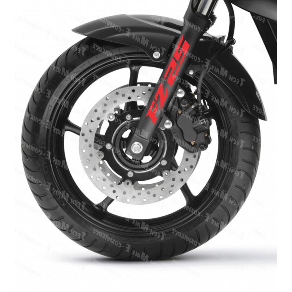 Par Adesivos Refletivos Para Bengala, Canela Moto FZ25 FZ 25 Yamaha Fazer 250