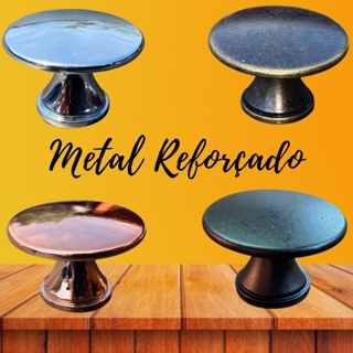4 pçs Puxador para gavetas armários e móveis em METAL REFORÇADO em Oferta na Shopee