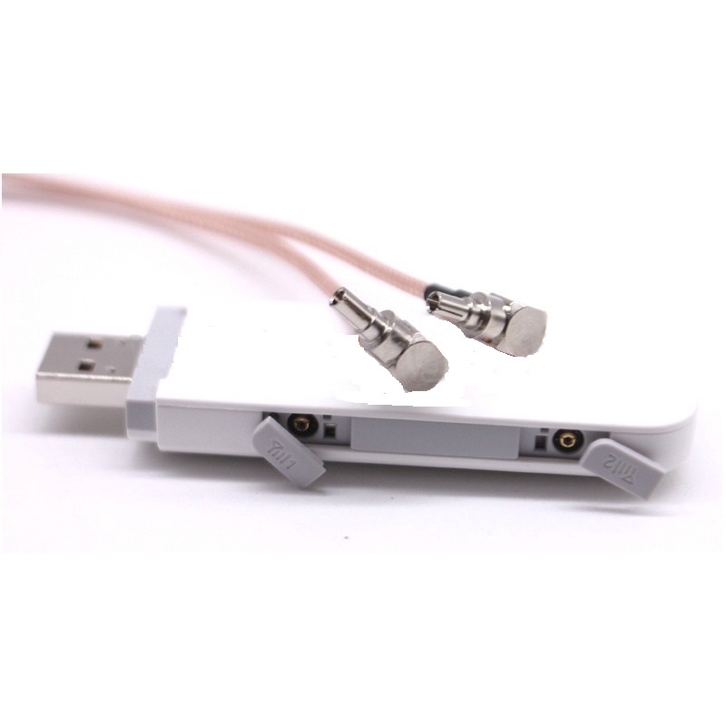 Cabo adaptador Pigtail Antena Duplo Tx Rx para Modem Huawei, Zte | Tnc Femea