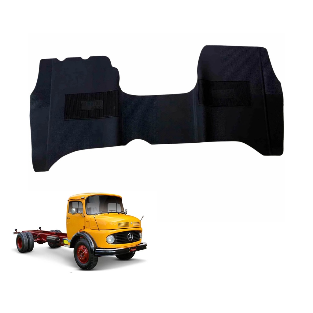 Tapete Cabine Emborrachado Mb 1113 1313 1314 1316 1513 1518