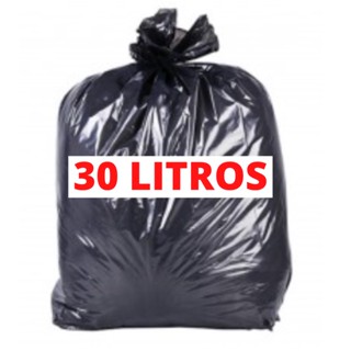 Saco De Lixo 30 Litros 6kg Embalixo Kit Com 2 Pacotes com 50 sacos de 30 Litros