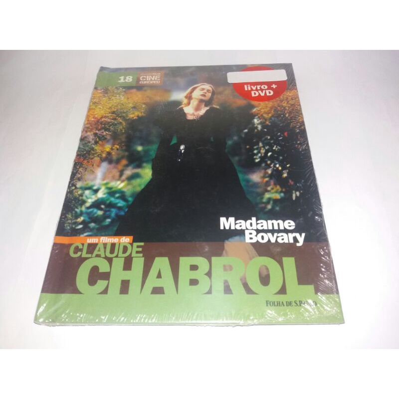 Dvd + Livro : Madame Bovary - 1991 - Claude Chabrol - Isabelle Huppert - Lacrado