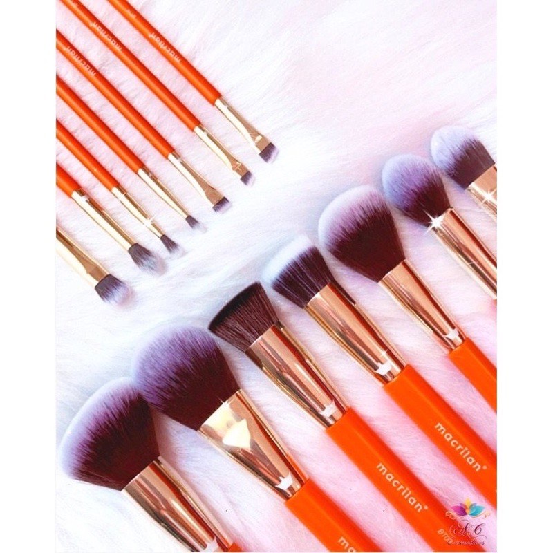 Pinceis Linha Profissional beauty tools - Macrilan