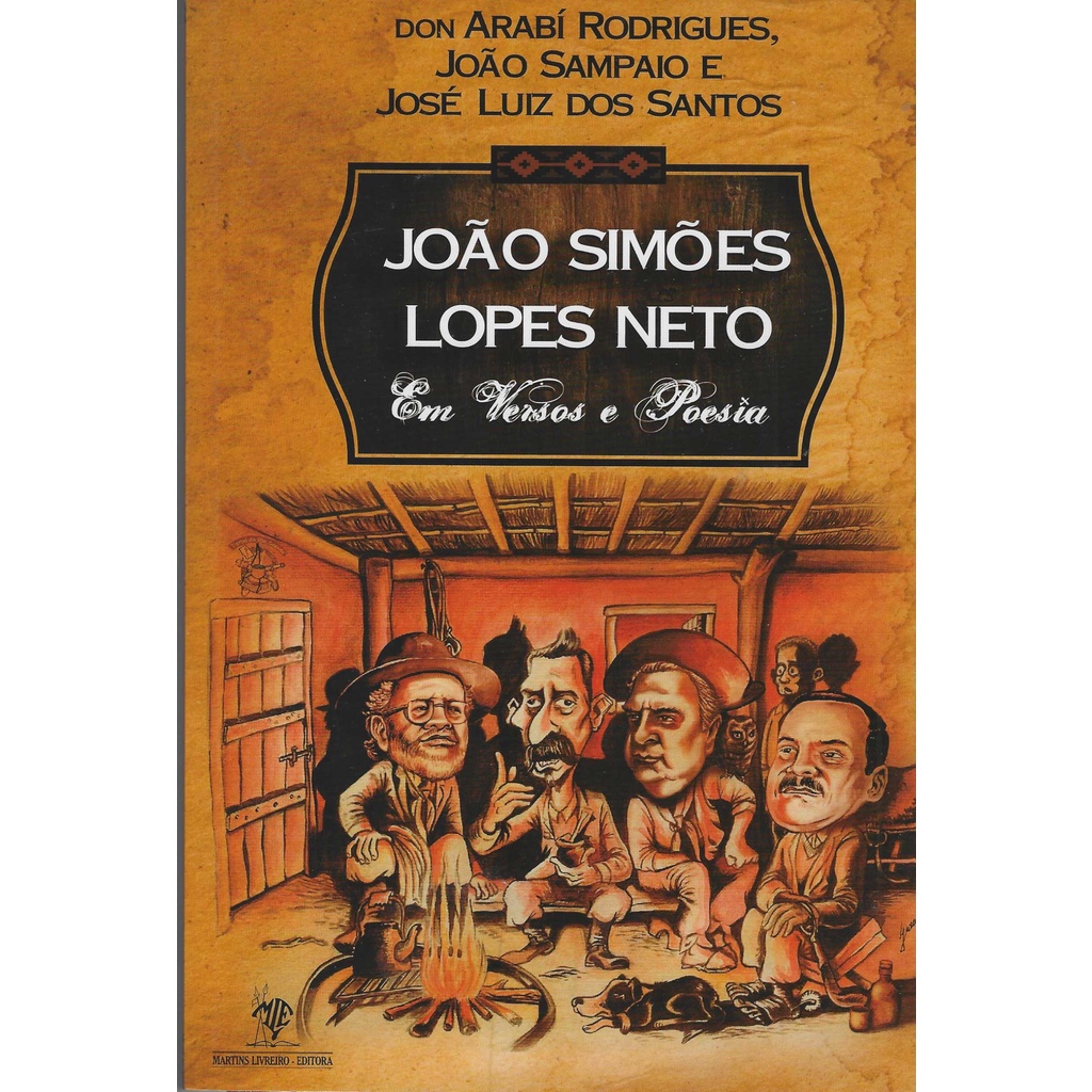 Livro - João Simões Lopes Neto - Em Versos e Poesia