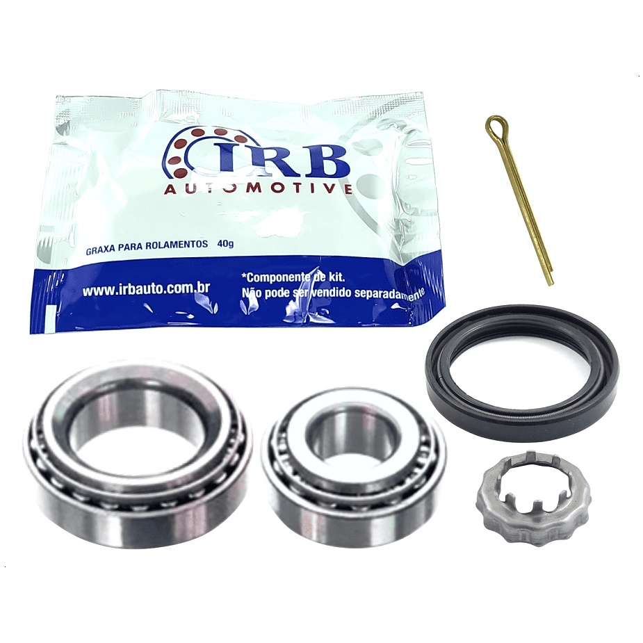 Kit Rolamento Roda Traseiro 1 Lado Gol Quadrado Bola G3 G4 G5 Parati Saveiro Voyage Santana Fox