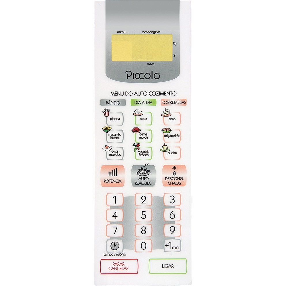 Teclado Membrana para Forno PANASONIC NN-ST357 / ST357 / 357