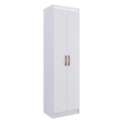 Armário 2 Portas Lavanderia Multiuso Multimóveis CR8002 Branco