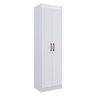 Armário 2 Portas Lavanderia Multiuso Multimóveis CR8002 Branco