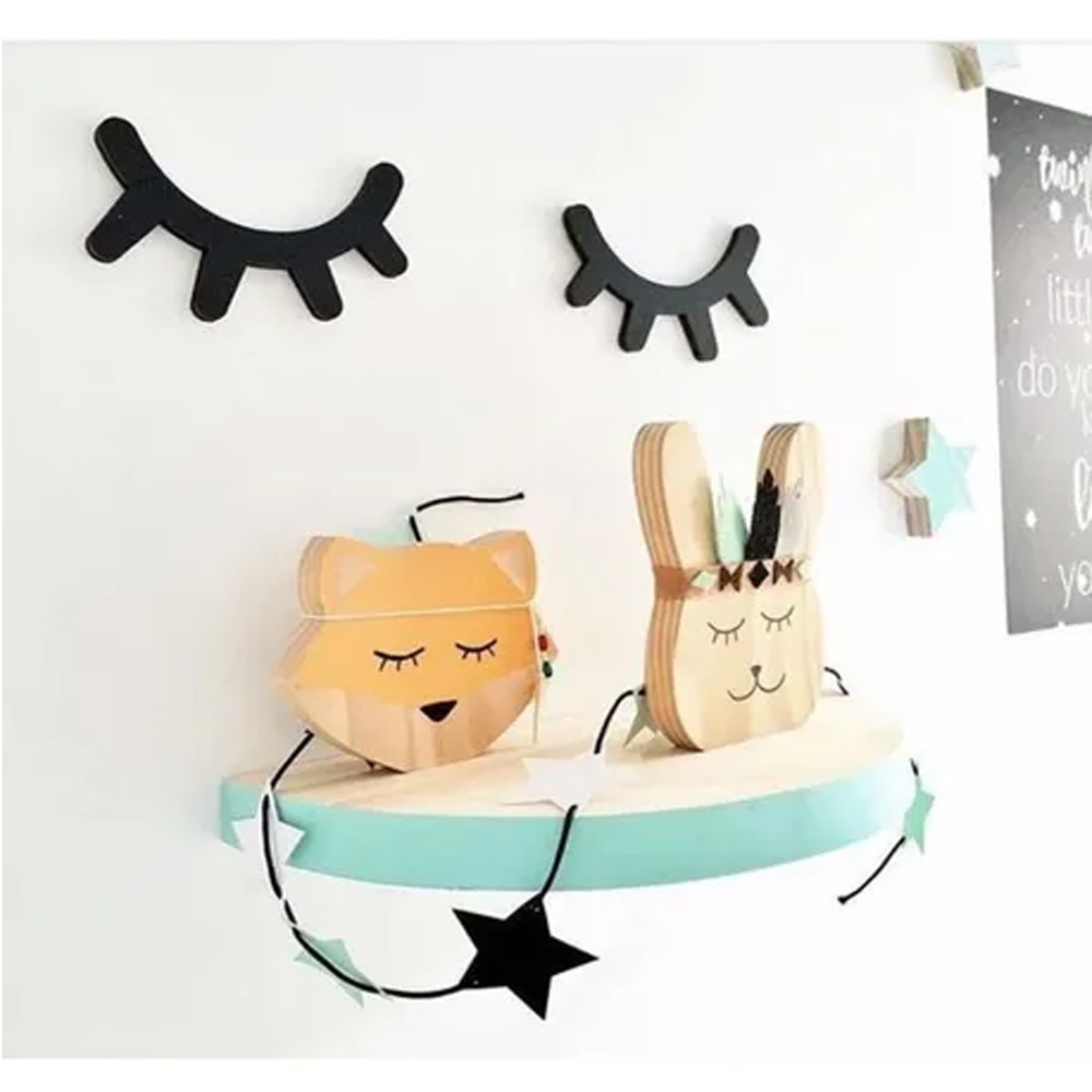 Cílios Olhinhos Decorativos Sleepy Eyes Mdf Cores a Personalizar