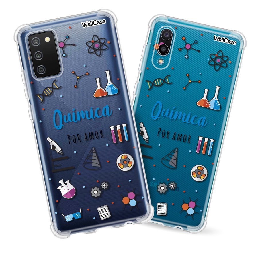 Capinha de Celular Cp25 Profissão Química Para Galaxy A03 A04 A14 A31 A32 A33 A34 A53 A54 A72 A73 S23 S24 Fe Plus Ultra