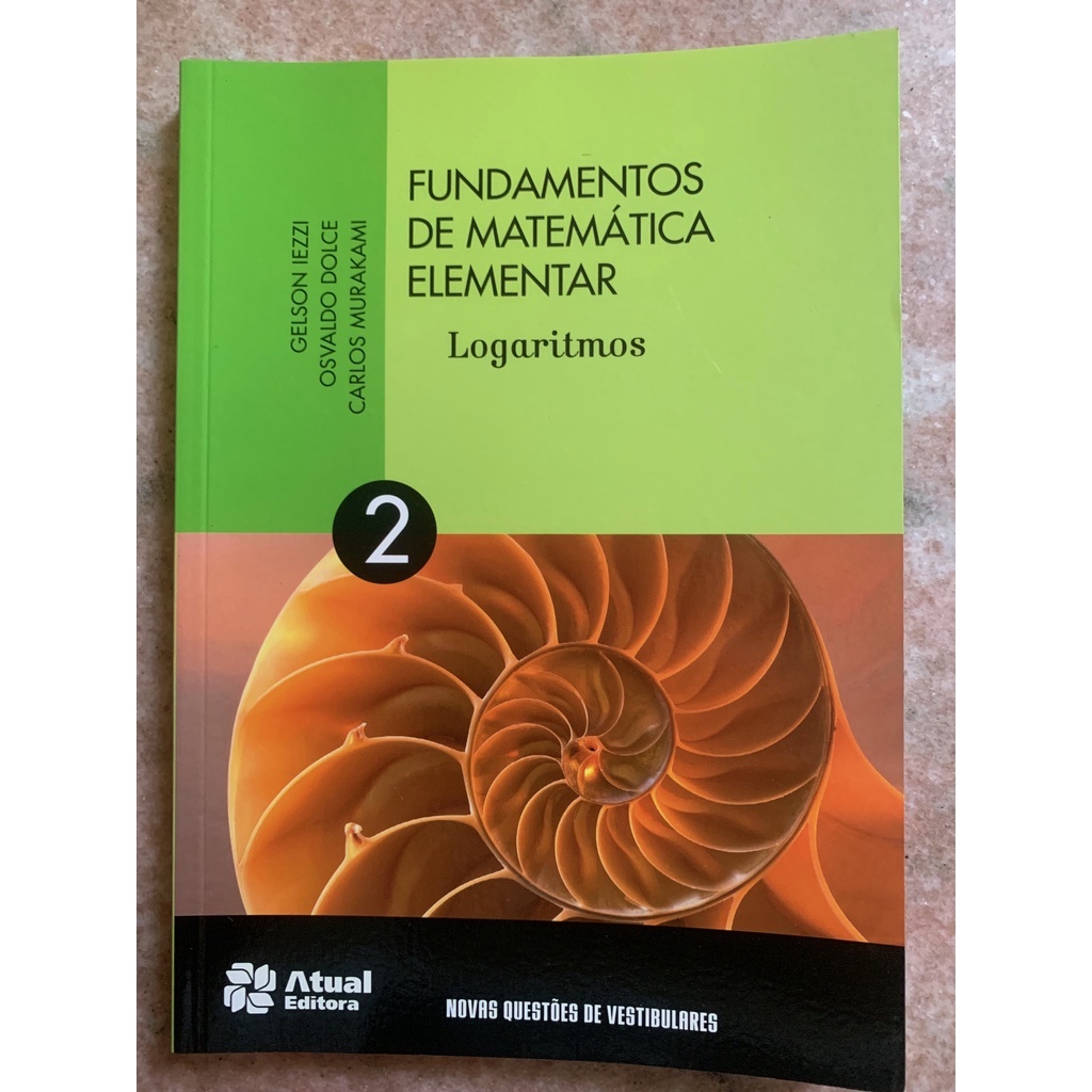 Fundamentos da Matemática Elementar Volume 2 | Shopee Brasil