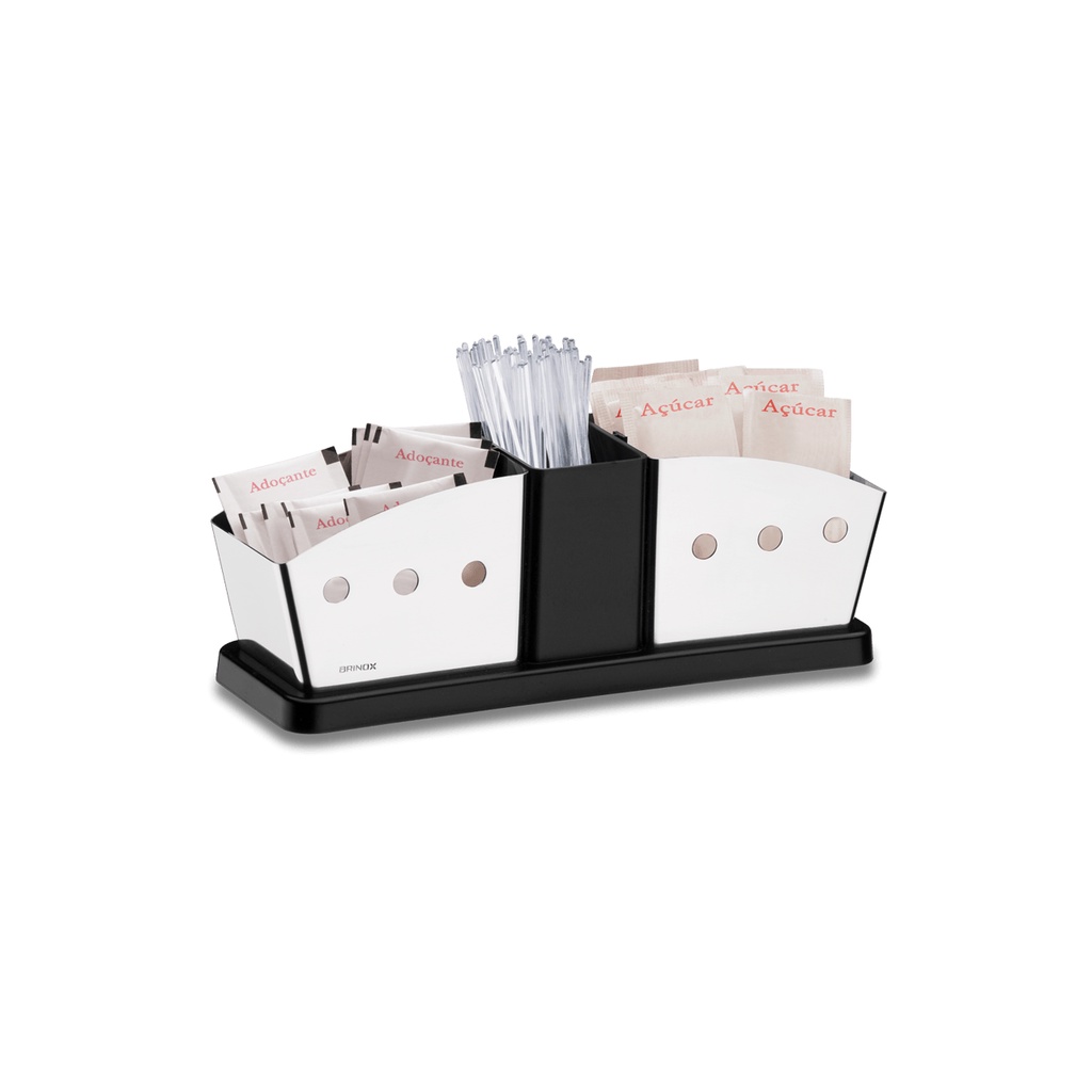 Suporte para Saches Brinox Parma 20,5 x 6,5 x 7 cm Aço Inox em Oferta na Shopee