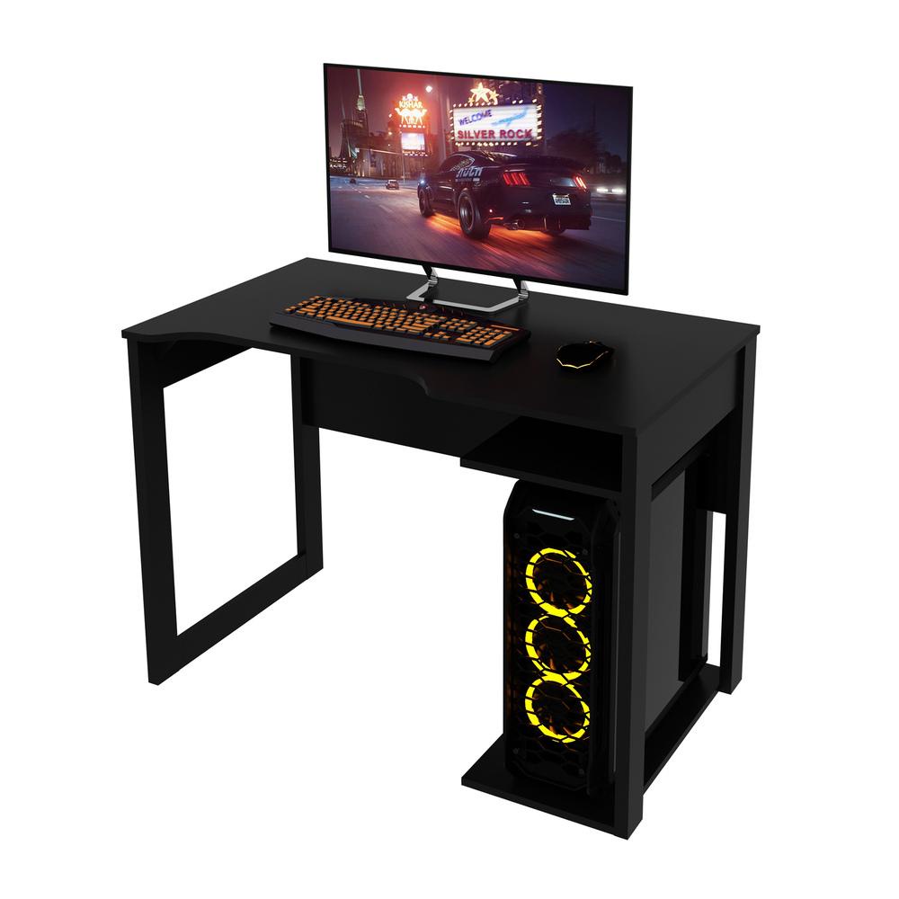 Mesa Gamer Multimóveis CR25057 Preta - Home & Living