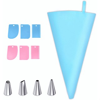Kit de decoração de bolo 24 Pçs Conjunto De Confeiteira + 3 Pçs Espatula Decorativa Para Decoração De Bolos Promoções