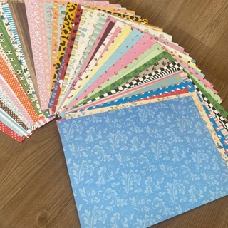 Papel Estampado  para Scrapbook -  Folhas A4 Dupla Face 180 gramas em Oferta na Shopee