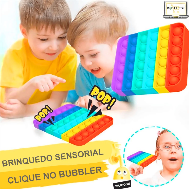 FIT TOY BRINQUEDO ANTI STRESS QUADRADO COR ALIATORIA CASAMXX Shopee