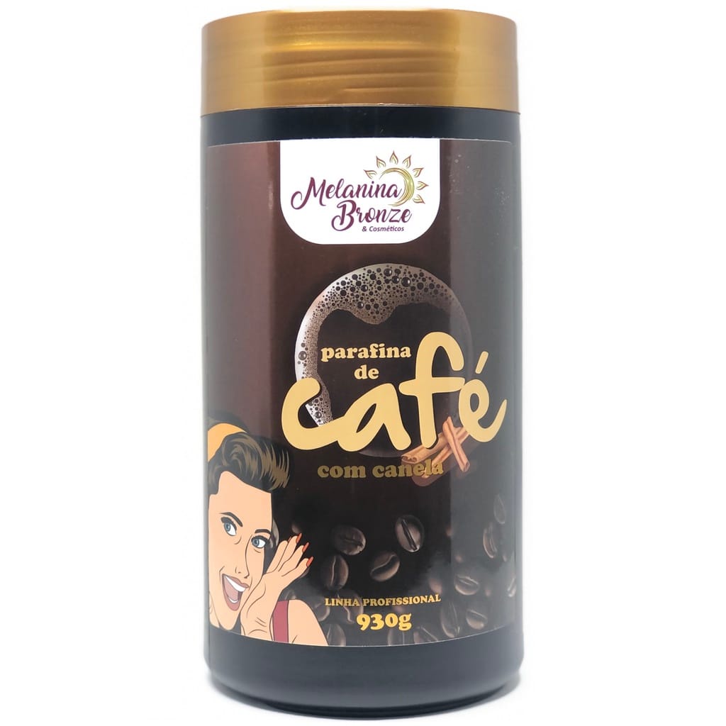 Parafina de Café com Canela Melanina Bronze em Oferta na Shopee