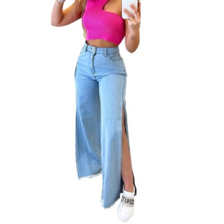 Calça Jeans Feminina Wede Leg Clara maravilhosa