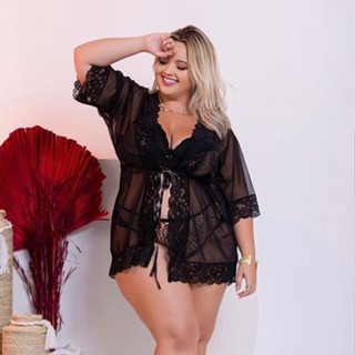 ROBY PLUS SIZE TULE LINGERIE SEXY