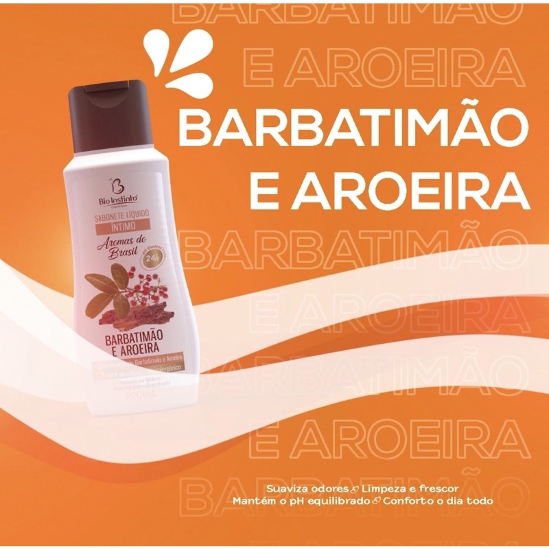 Cx Unid Sabonete Intimo Bio Instinto Aroeira Com Barbatimao Ml Shopee Brasil