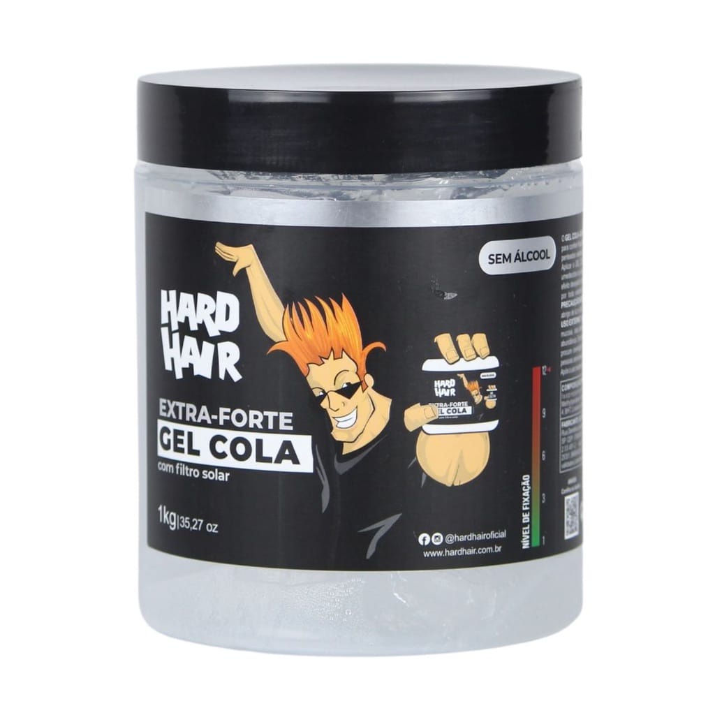 Gel Cola Hard Hair Kg Shopee Brasil