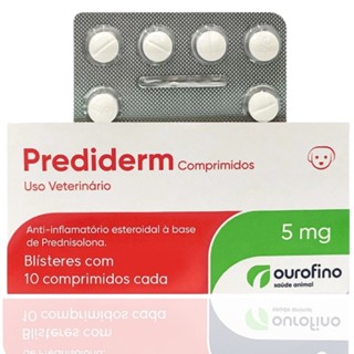 Prediderm 5mg 10 comprimidos