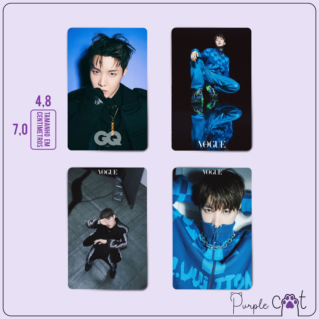 Kit mini Photocards J-HOPE BTS | Fanmade | Shopee Brasil