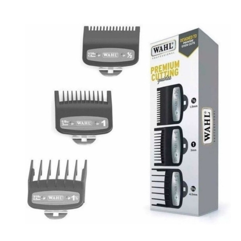 WAHL PENTE CONJUNTO PACK PREMIUM CUTTING GUIDES C/3