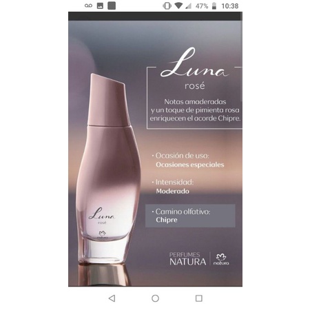 Perfume Luna Rosé Natura - DECANT 5ml *Últimas unidades* | Shopee Brasil