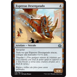 Expresso Desengatado (Veiculo) - - Magic The Gathering