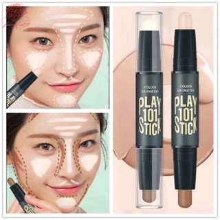 2 In1 Corretivo Sombra De Destaque Maquiagem De Contorno Facial