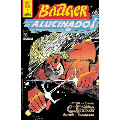 HQ Badger Alucinado! Editora Abril ( Raridade ano 1991 )