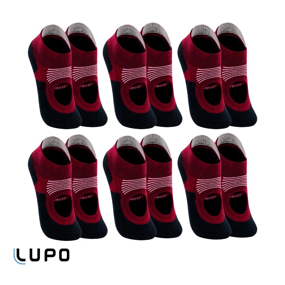Kit Com 6 Pares De Meia Lupo Pilates Antiderrapante Sapatilha Original Basica