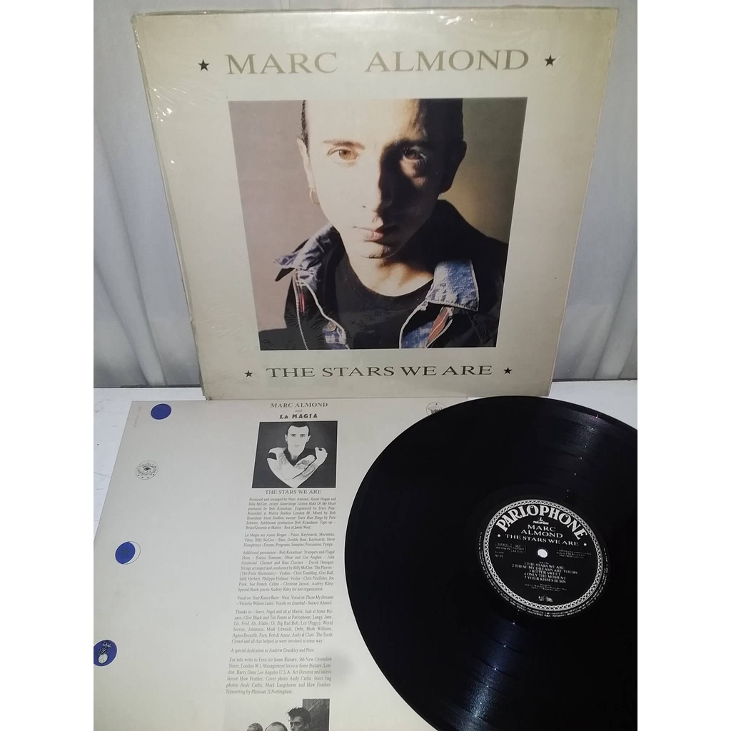 LP Marc Almond ‎- The Stars We Are. Importado.  ( Soft Cell, Tears For Fears, The Smiths, Depeche Mode, Gang Of Four )