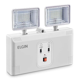 Luminaria De Emergencia Led 16w Elgin 2000lm St C/ Bateria
