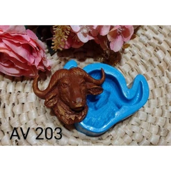 Molde de silicone Búfalo