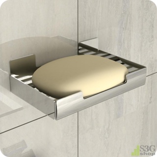 Porta Sabonete Saboneteira Inox Com Adesivo ELG em Oferta na Shopee