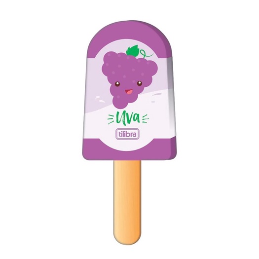 Borracha de picolé com cheirinho de fruta - Tilibra