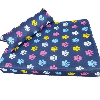Cama Pet Caminha Para Cachorro e Gato C/ZIPER Colchão Fundo Impermeável com Travesseiro em Oferta na Shopee