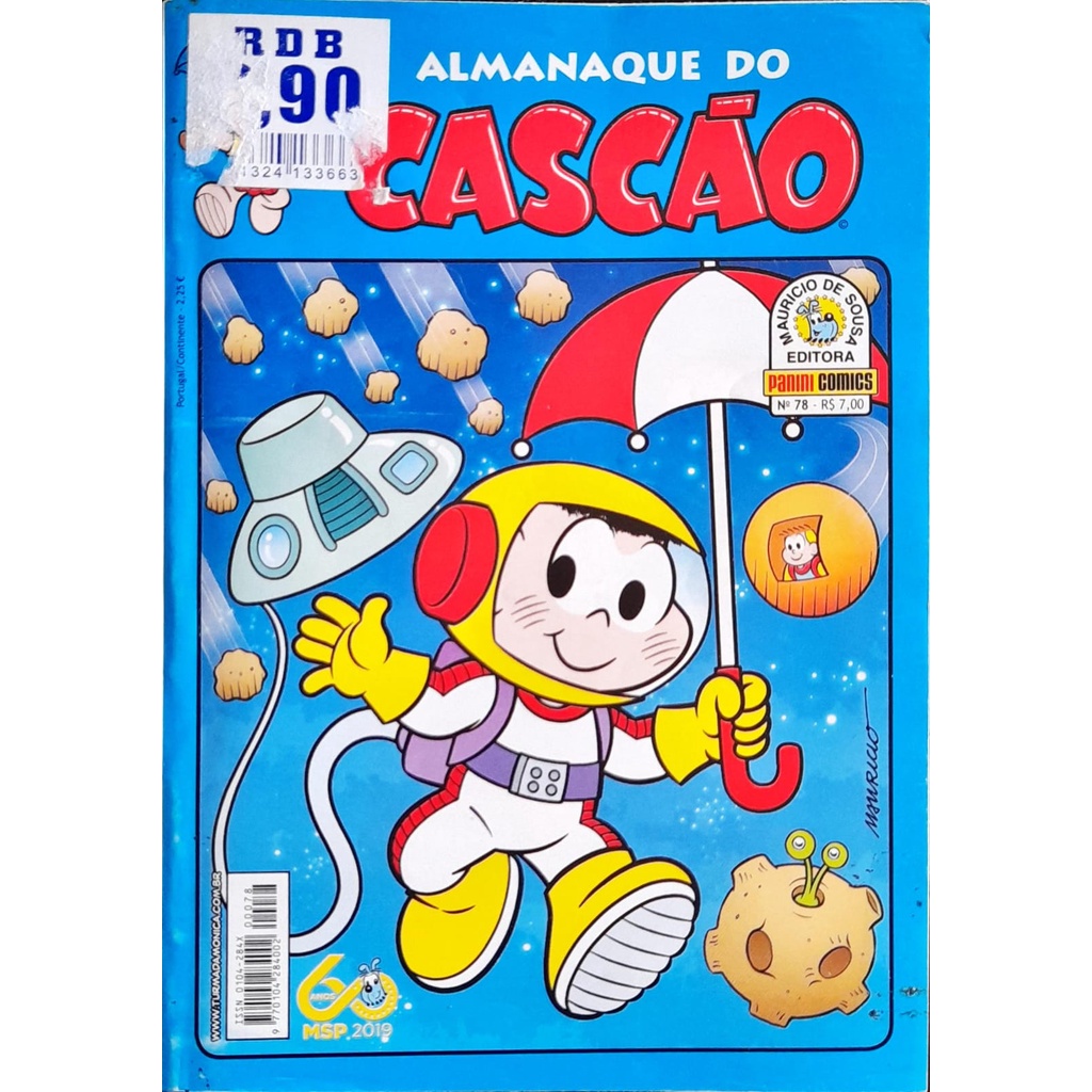 Gibi Almanaque do Cascão Nº 78 2019