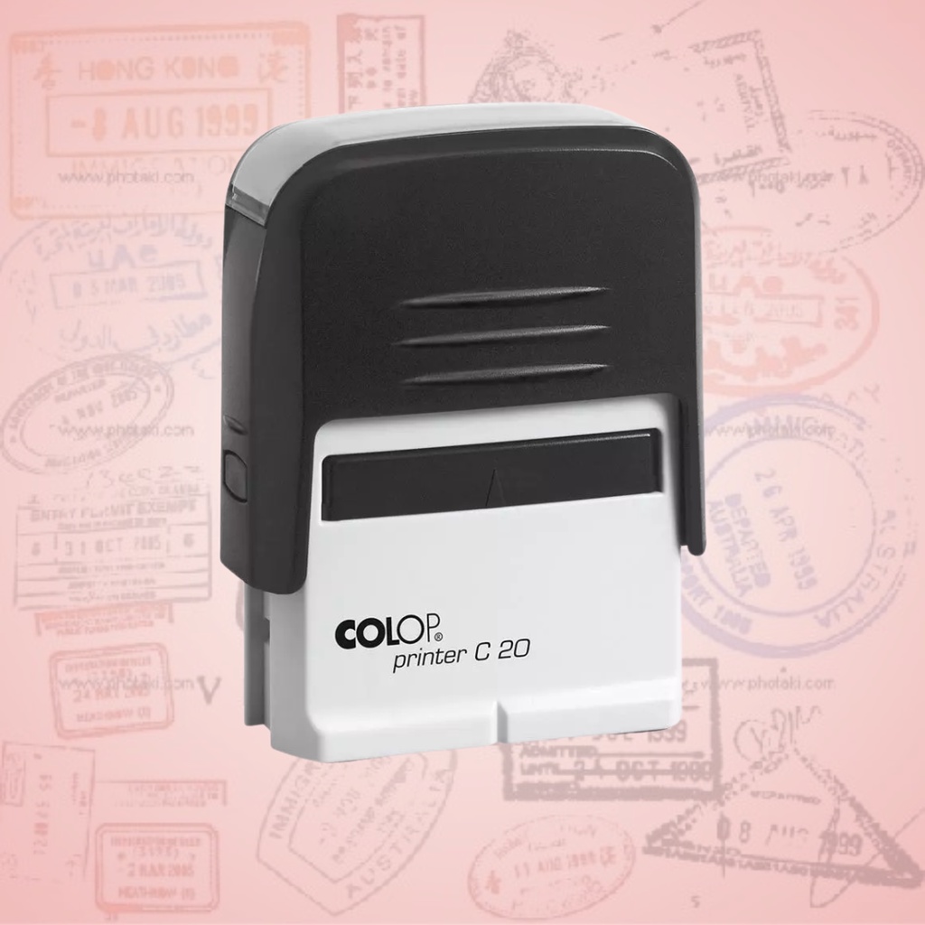 Carimbo Colop 20 Carimbo automático - ENVIAR DADOS VIA CHAT