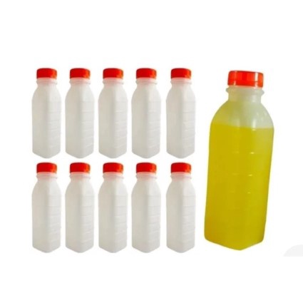 Garrafa Plástica - Descartável - 300ml - 100 Unidades - Para sucos/caldo de cana/ PROMOÇÃO.