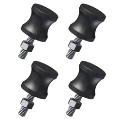 Amortecedor De Vibração Tipo Coxim N1 Mf M8 Kit Com 4
