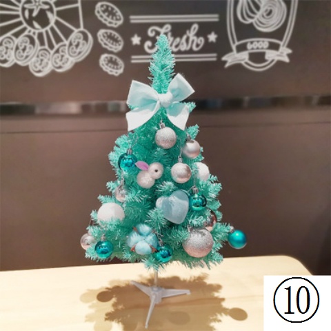 Mini Árvore De Natal Ornamentos 6090CM Desktop Pequeno Branco Rosa Vermelho  Ouro Azul Verde Feriado Decorações | Shopee Brasil