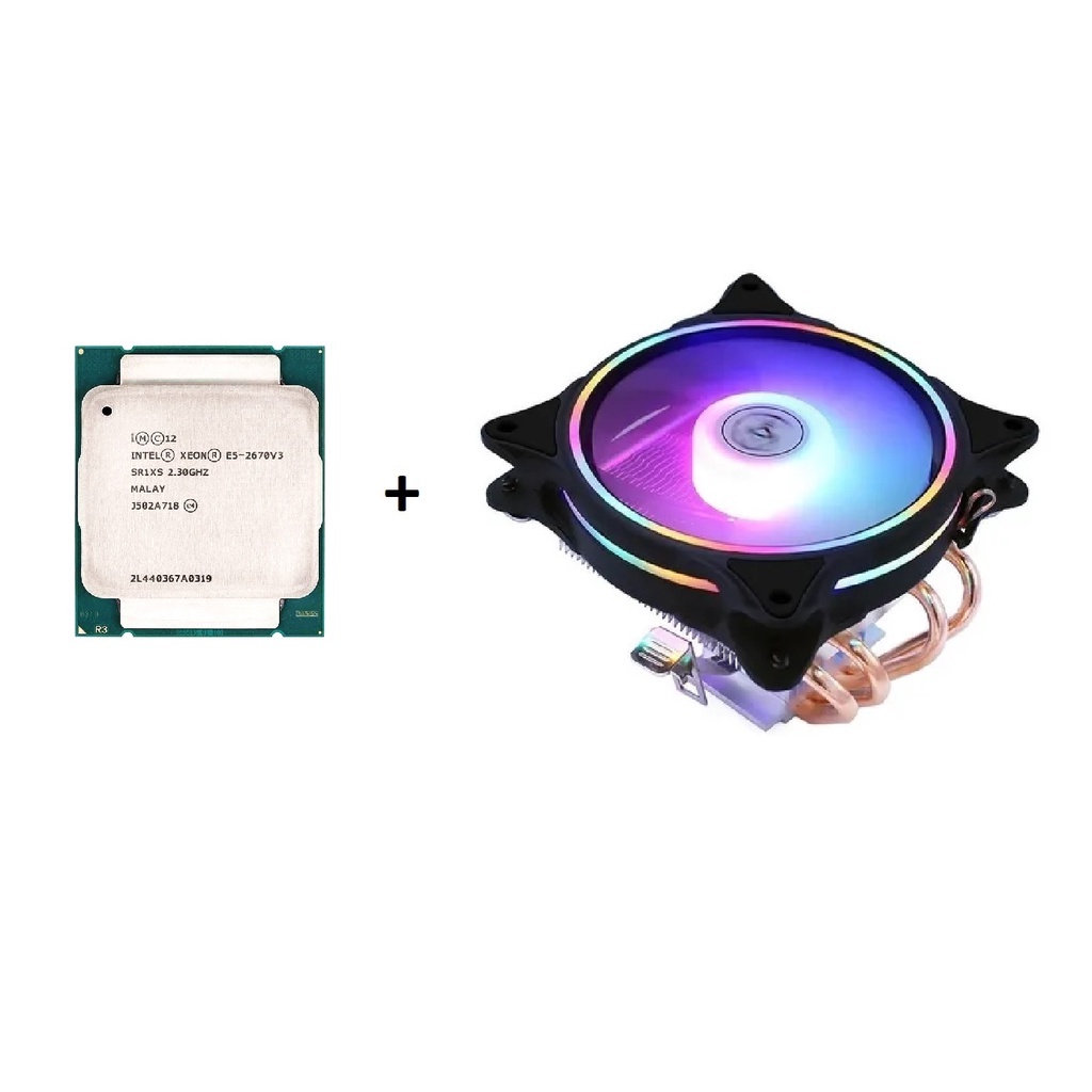 Processador Intel Xeon E5-2670 v3 12 núcleos 24 threads 2.3 GHz (3.10 ...