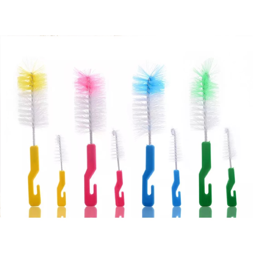 Conjunto higienizador Escova para Limpar Mamadeira Bebe