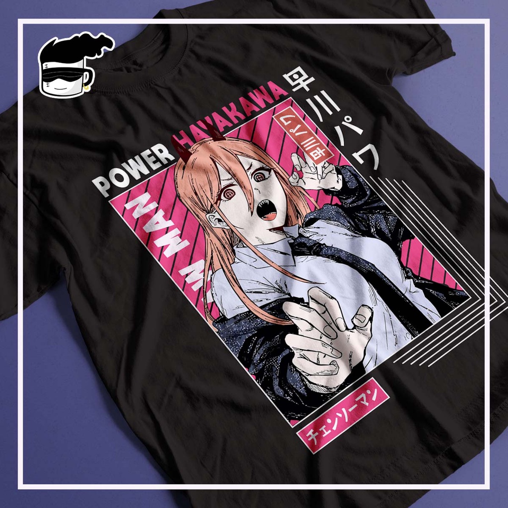 Camiseta Camisa Chainsaw Man Makima Anime Mangá Denji Motosserra Chain Saw  Blusa Unissex - Escorrega o Preço