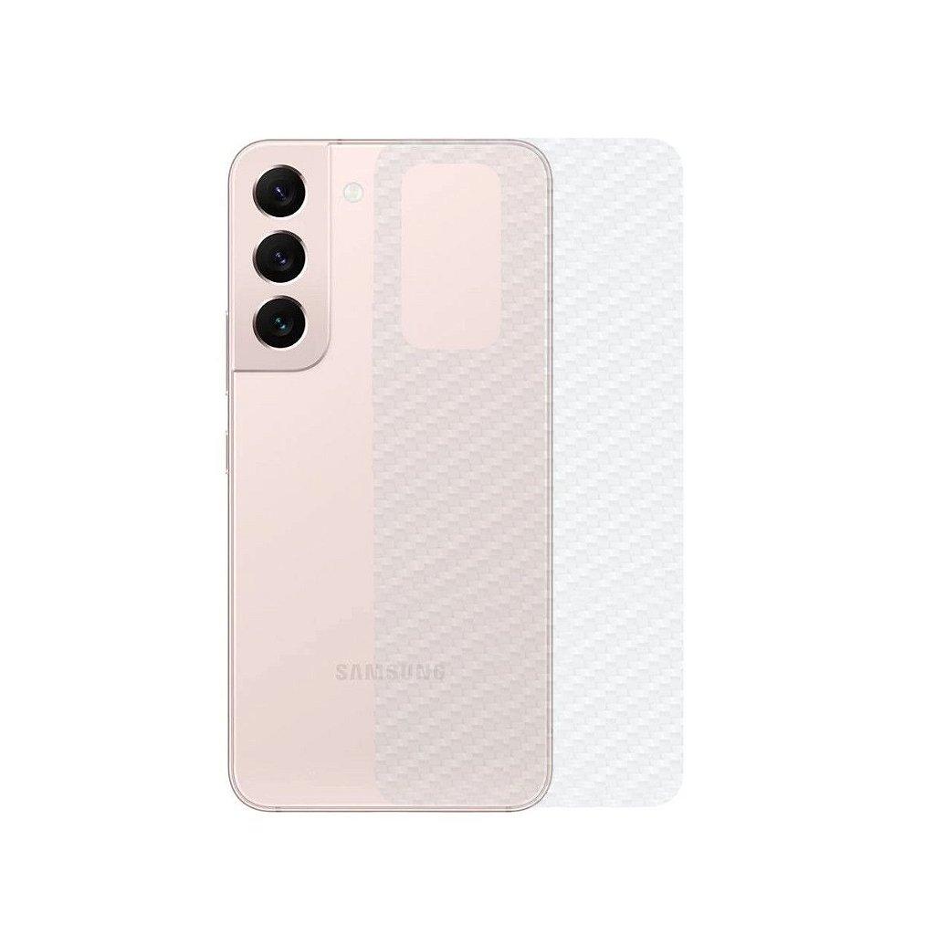 Película para Samsung Galaxy S22 Plus - Traseira de Fibra de Carbono - Gshield em Oferta na Shopee