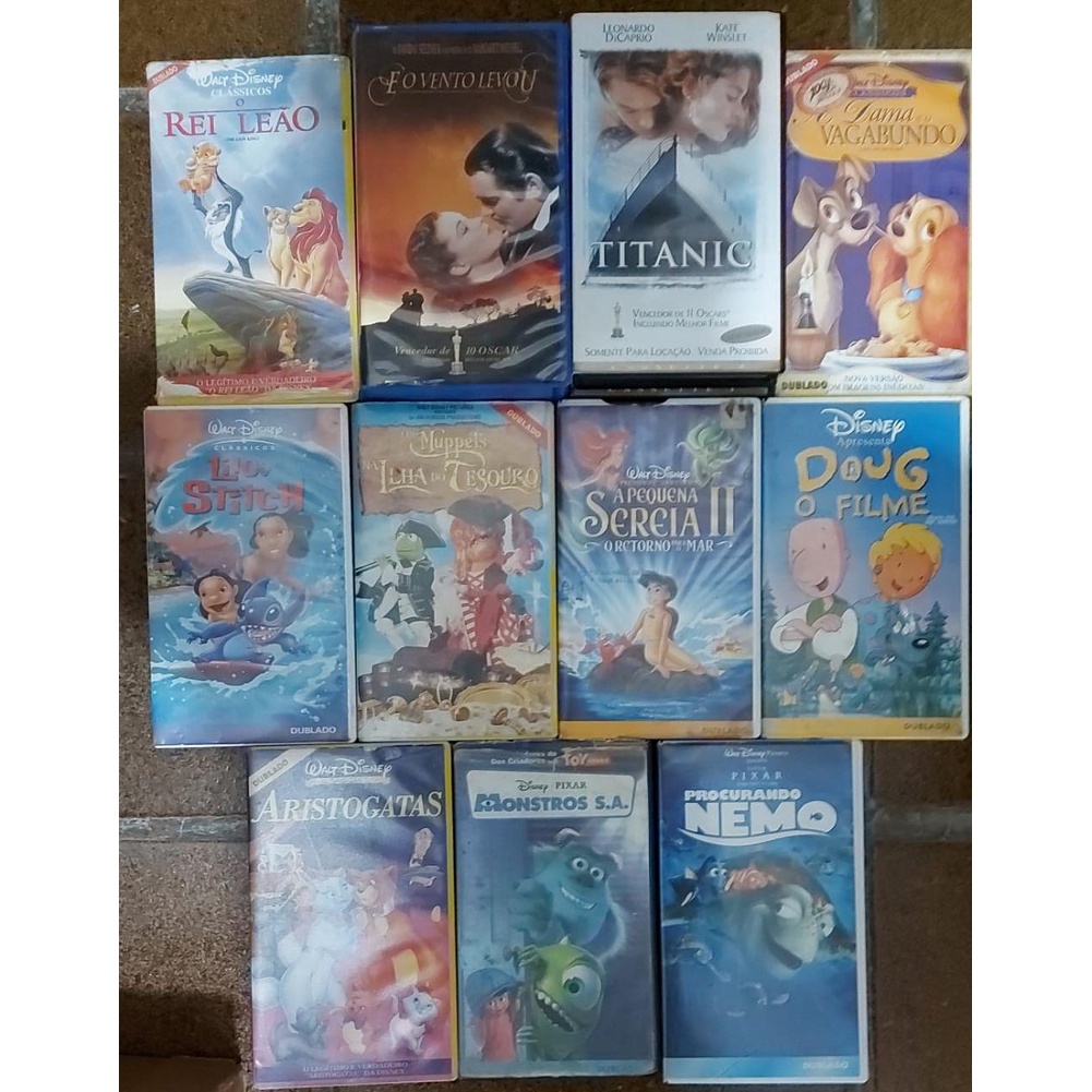 Fitas de VHS Promoção Promoção