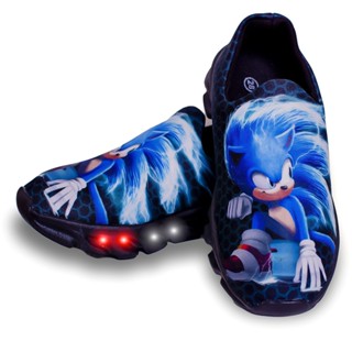 Tênis Led Luzinha SONIC Infantil PROMOÇÃO